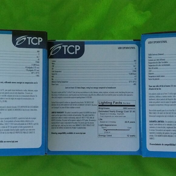 3 items TCP LED LIGHTS 40 degree - Picture 2 of 6